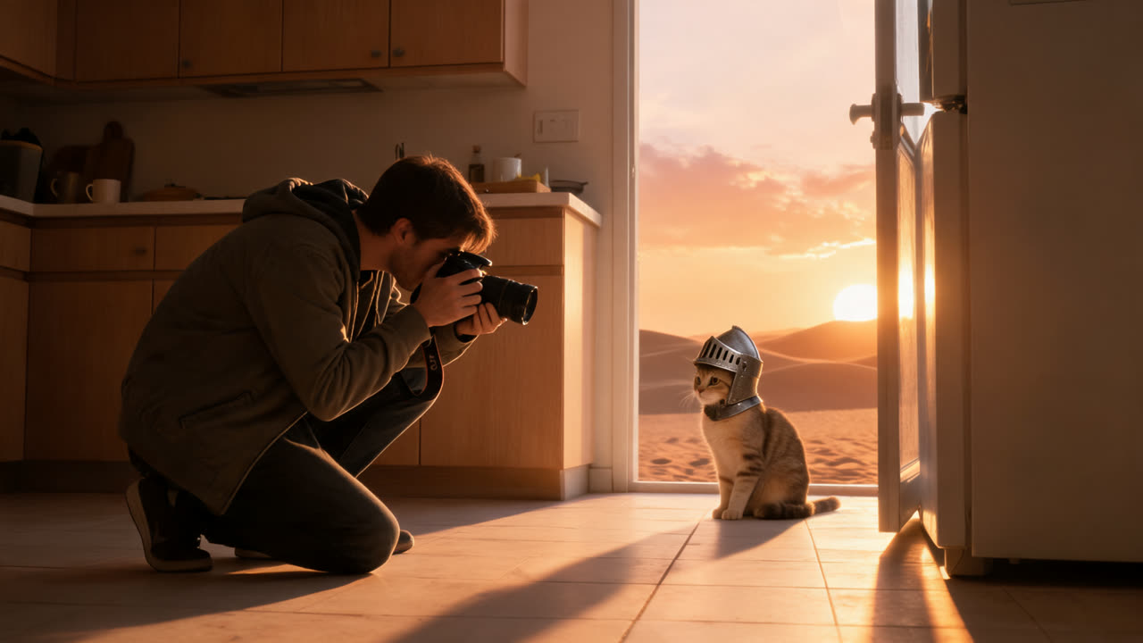 كيف تصنع فيديو Knight Cat AI لقط فارس: دليل خطوة بخطوة