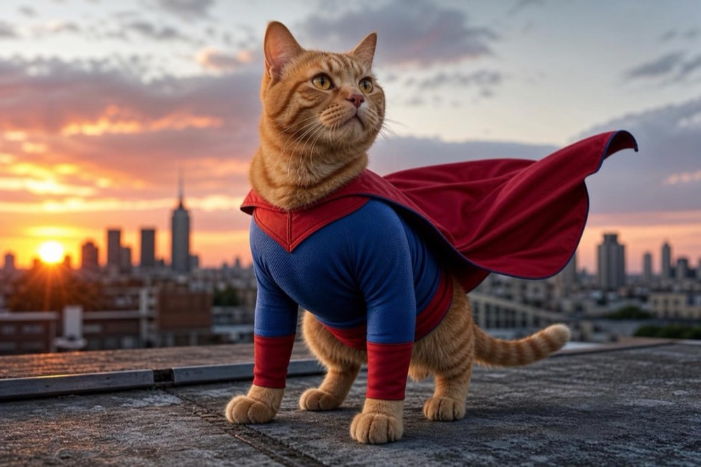 مولّد القط البطل الخارق